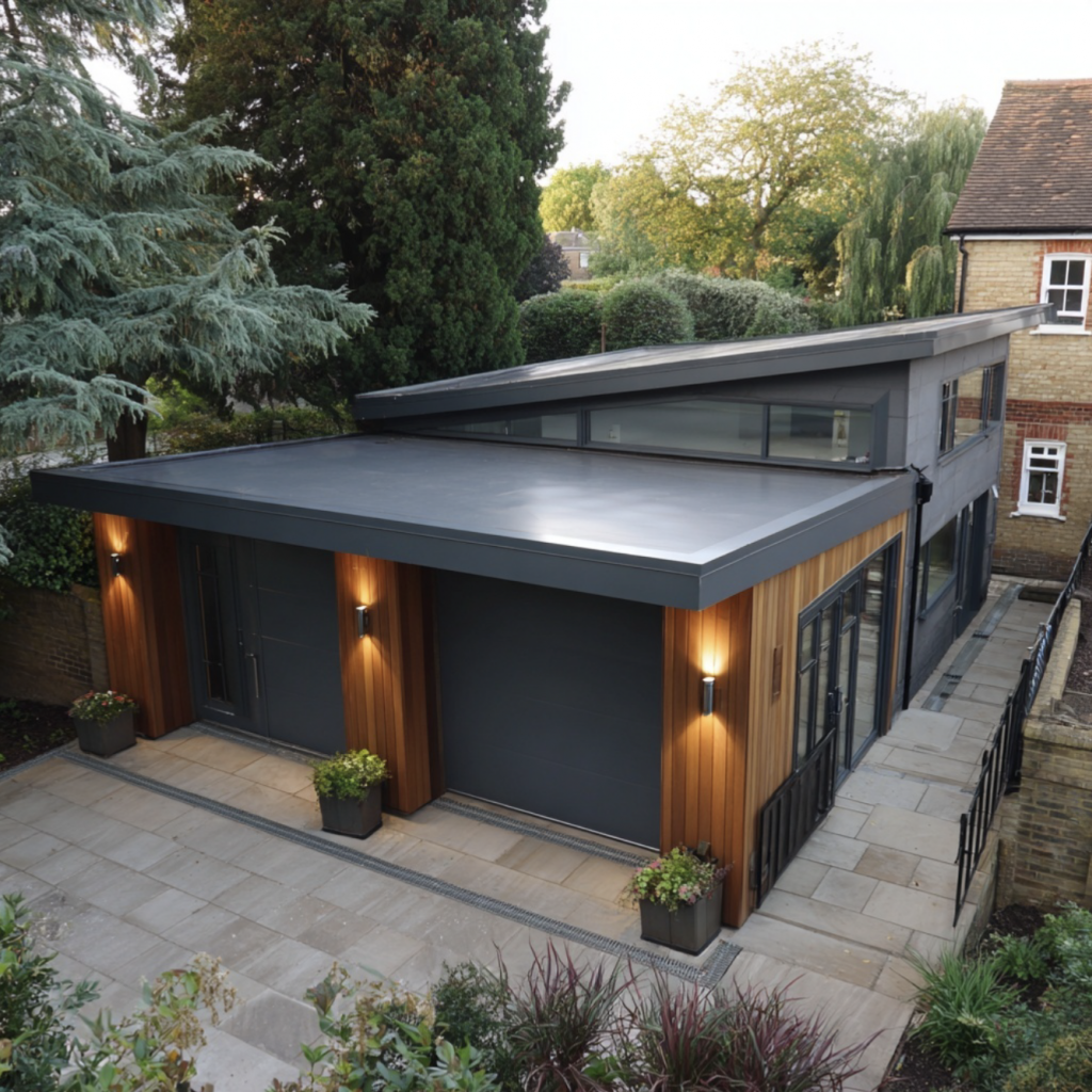 Garage Roof Replacement: Felt, EPDM or GRP?