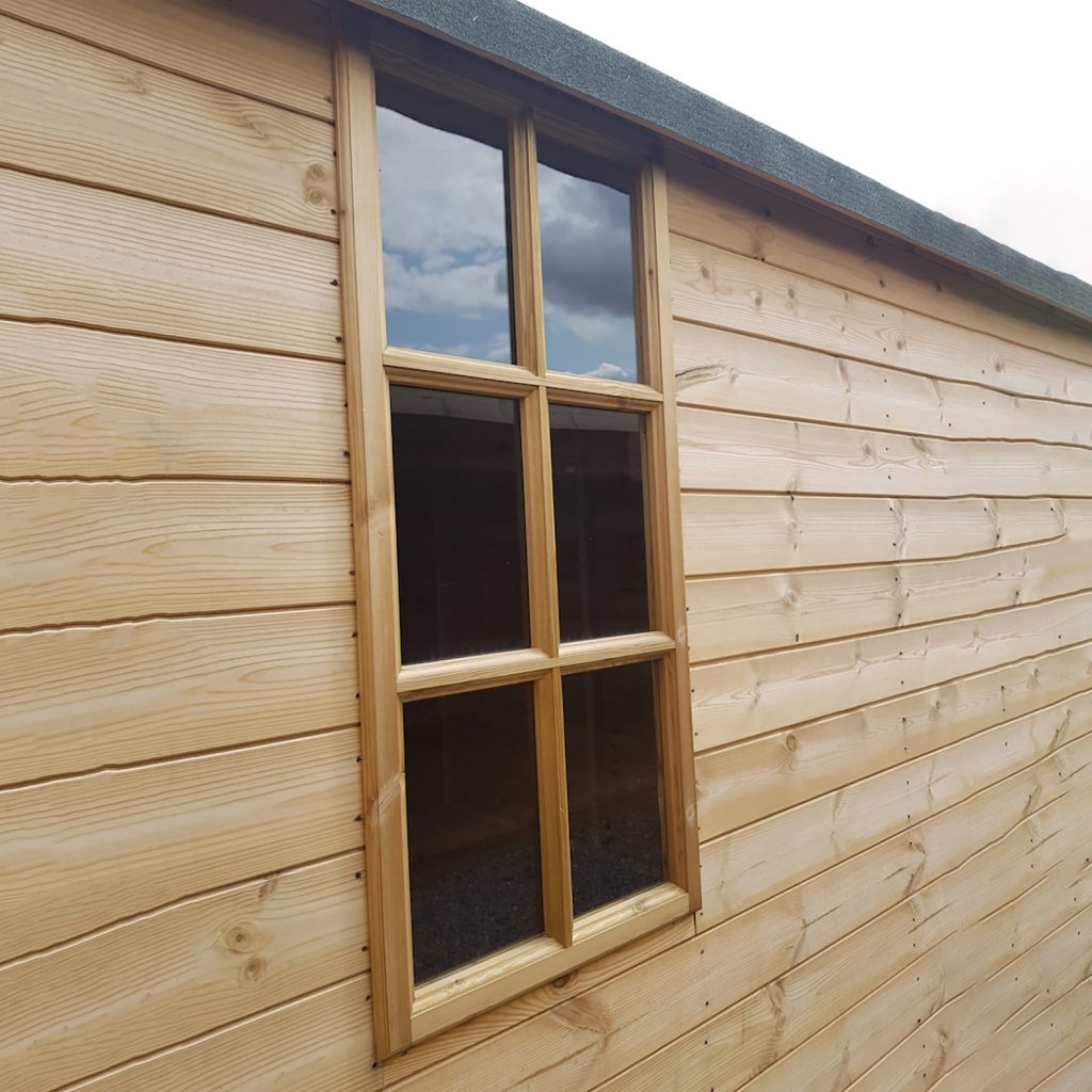 6 pane Georgian fixed window
