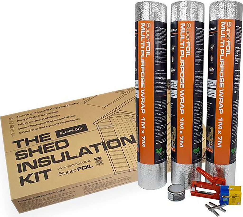 Shed insulation kit