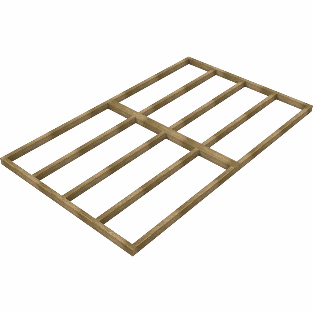 timber shed base