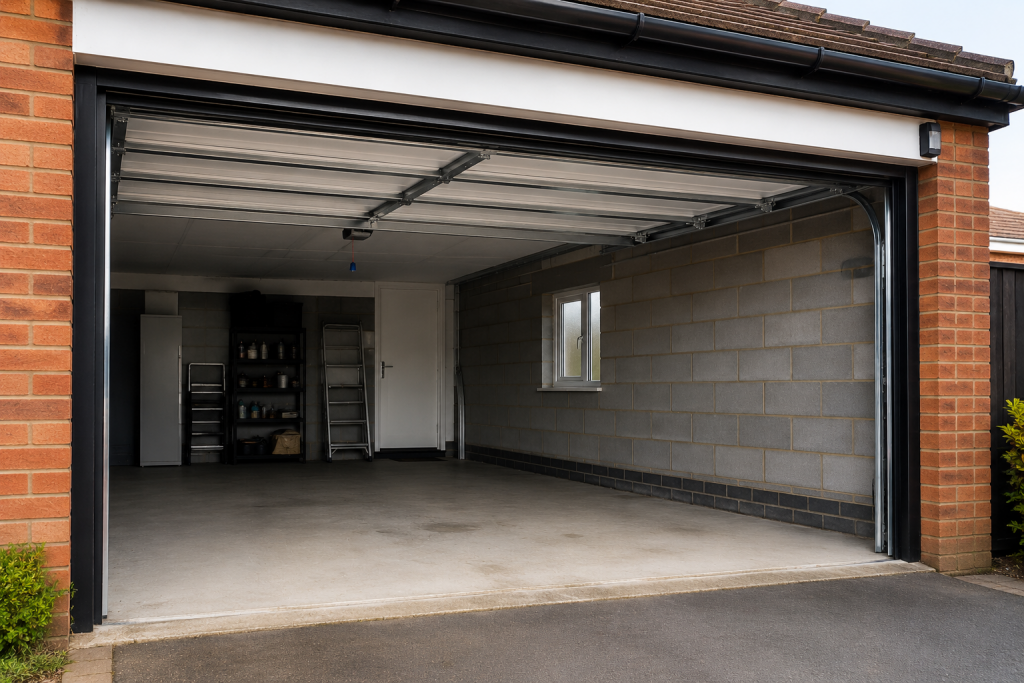Retractable garage Doors
