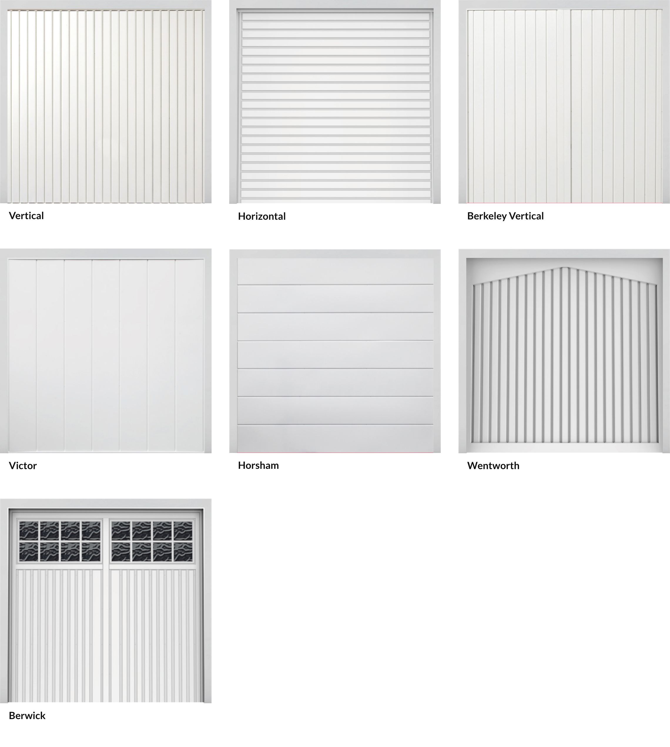Ribbed Steel Garage Doors2