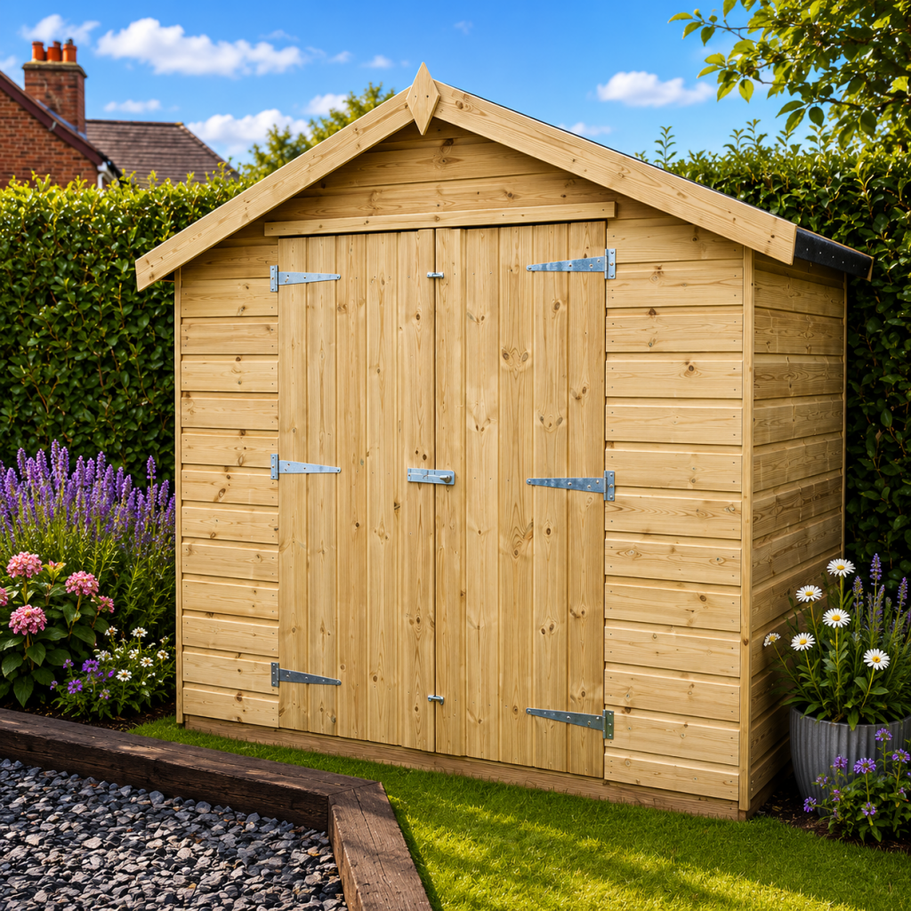 Compact Apex Shed