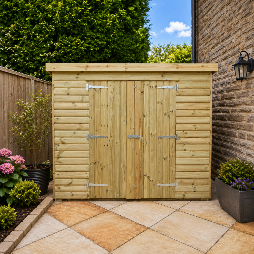 Compact Pent Shed