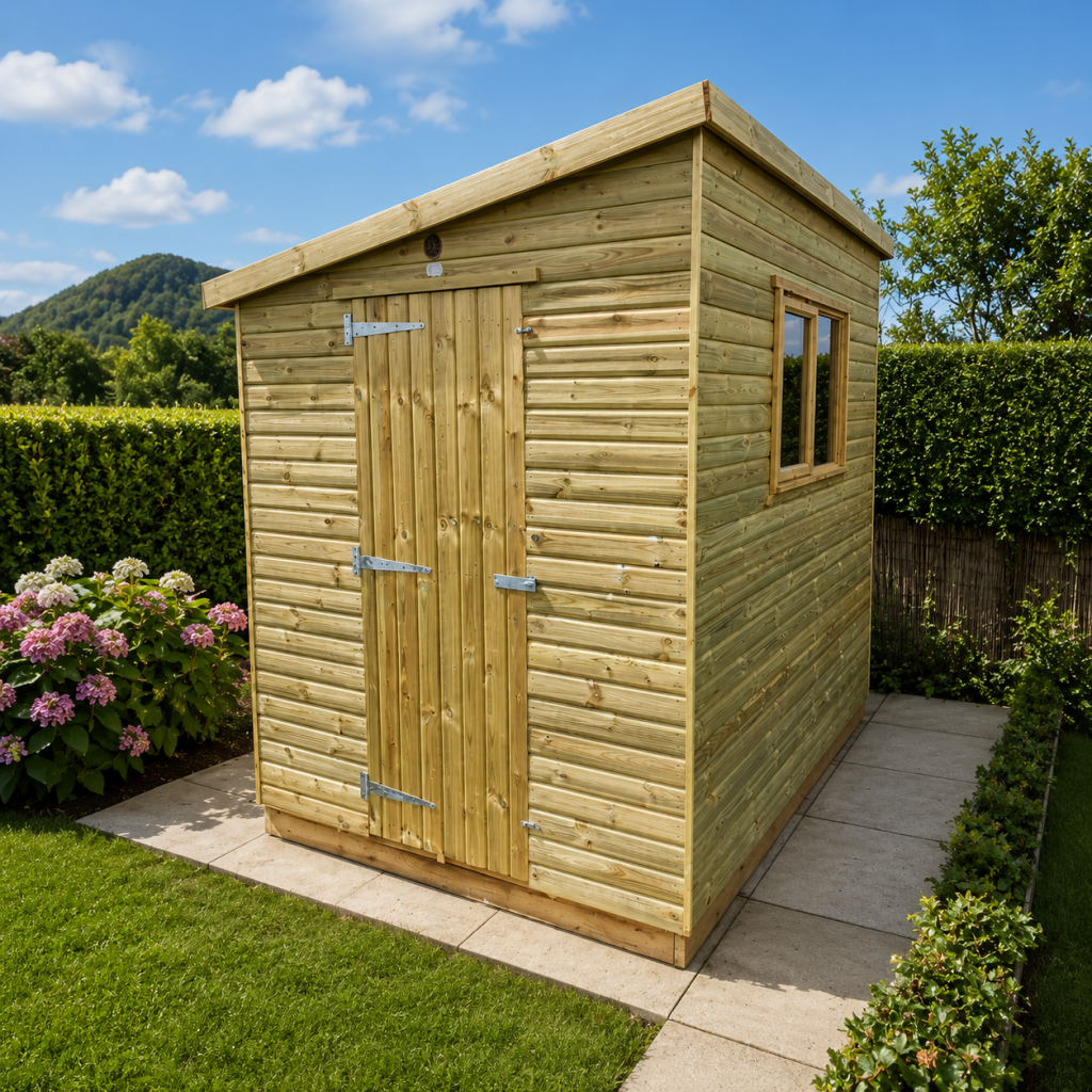 Lean to Pent Shed